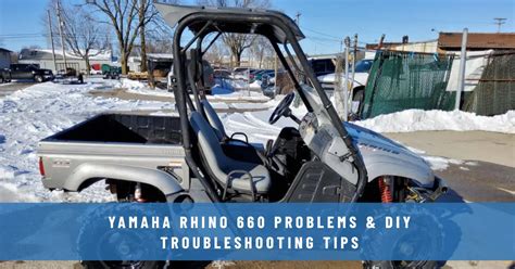 Yamaha Rhino 660 Problems & DIY Troubleshooting 